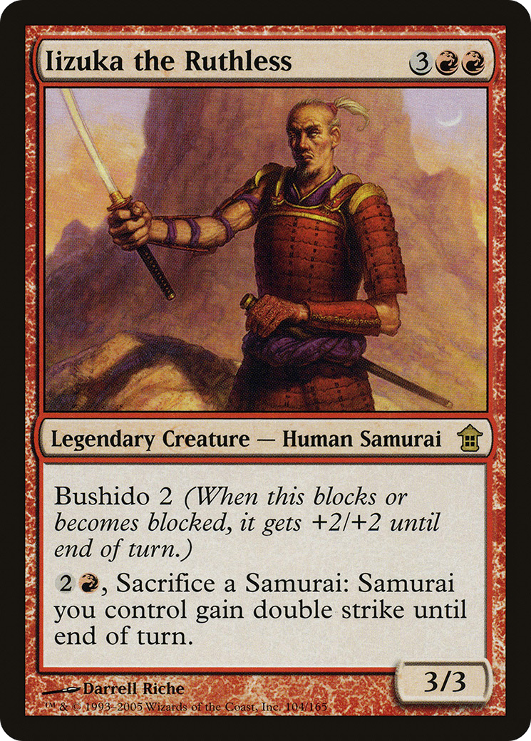 Iizuka the Ruthless (SOK-104) [Saviors of Kamigawa]