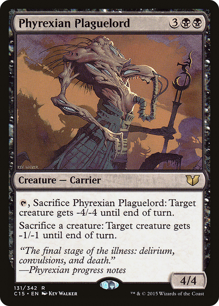 Phyrexian Plaguelord (C15-131) [Commander 2015]