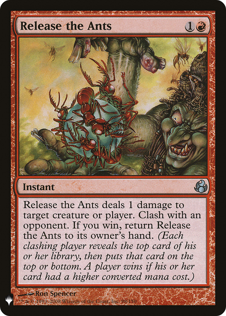 Release the Ants (LIST-MOR-98) [The List]