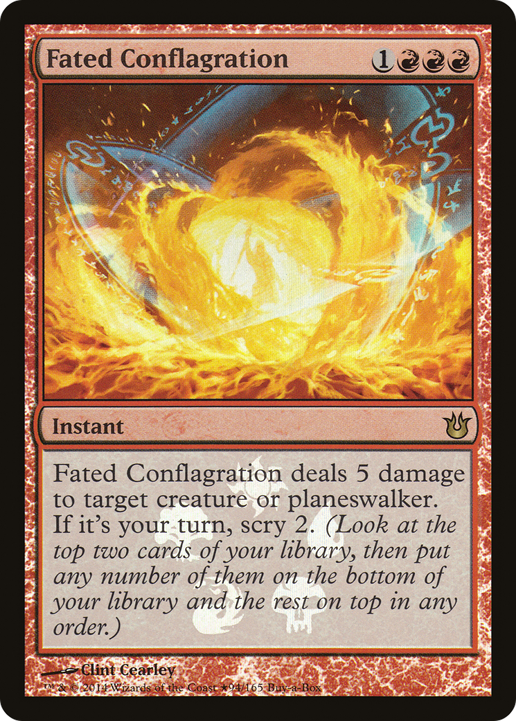 Fated Conflagration (BABP-94★) [Born of the Gods Promos] Foil