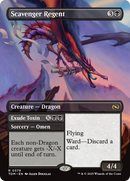 Scavenger Regent // Exude Toxin // Scavenger Regent (TDM-379) [Tarkir: Dragonstorm] (Borderless)