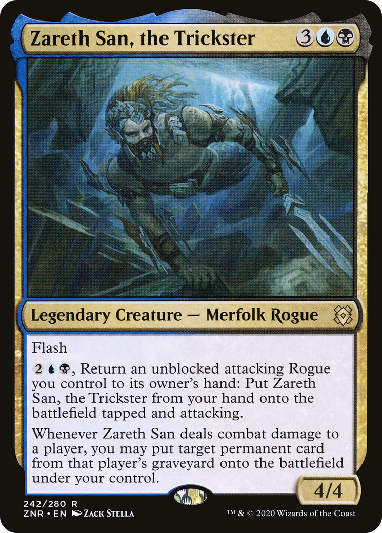 Zareth San, the Trickster (ZNR-242) [Zendikar Rising]