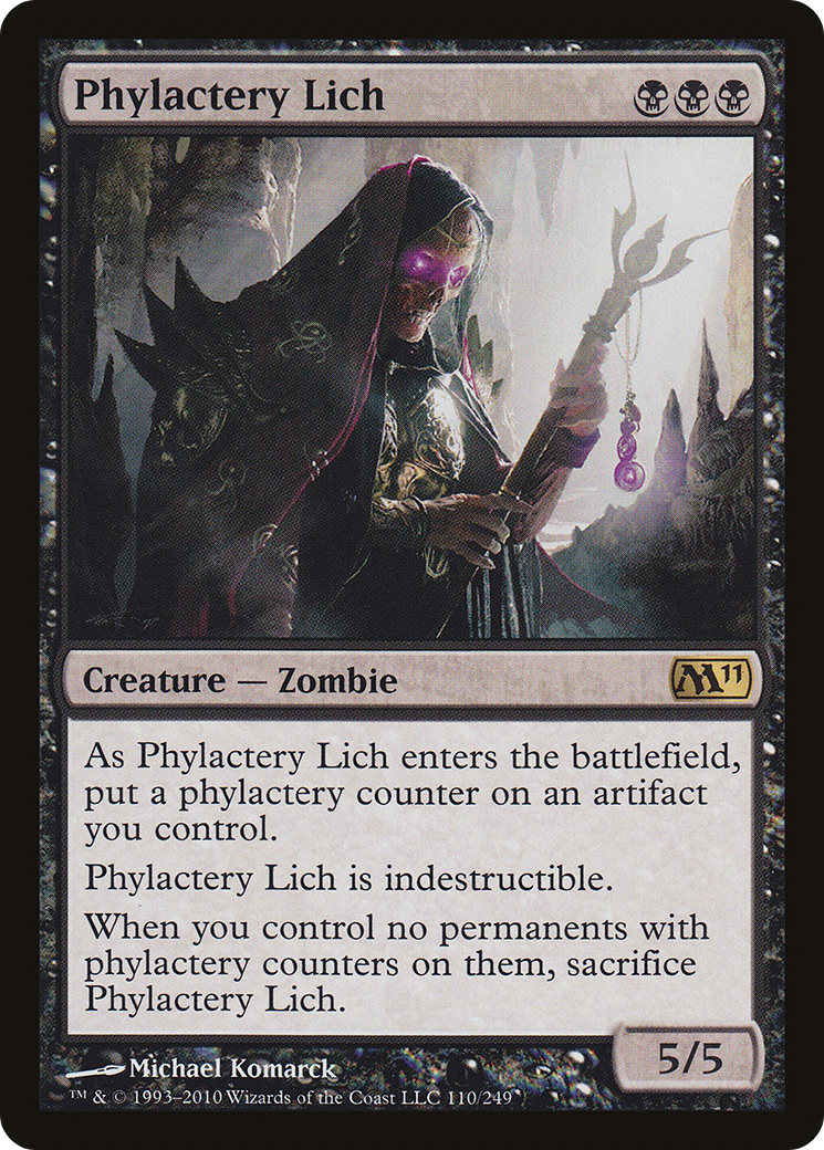 Phylactery Lich (M11-110) [Magic 2011]