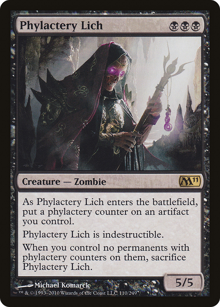 Phylactery Lich (M11-110) [Magic 2011] Foil
