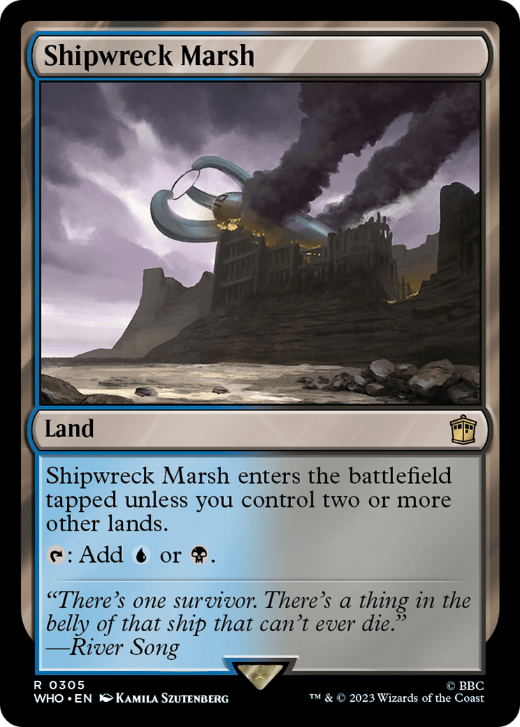 Shipwreck Marsh (WHO-305) [Doctor Who] Foil
