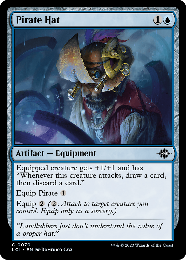 Pirate Hat (LCI-070) [The Lost Caverns of Ixalan] Foil