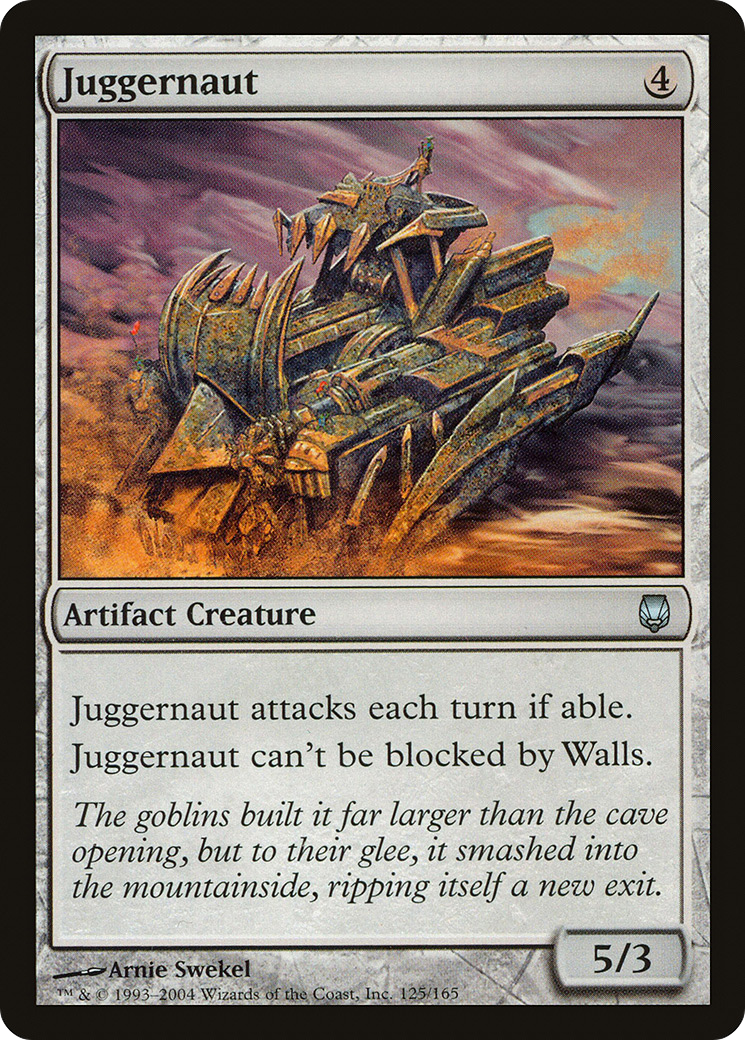 Juggernaut (DST-125) [Darksteel] Foil