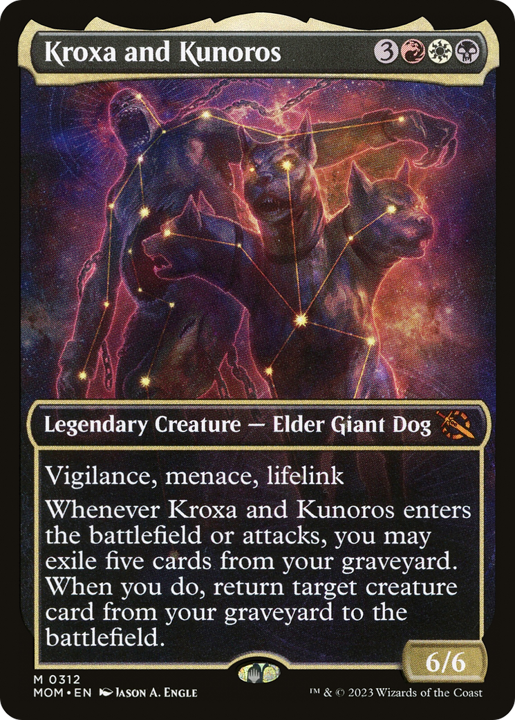 Kroxa and Kunoros (MOM-312) [March of the Machine]: (Showcase)