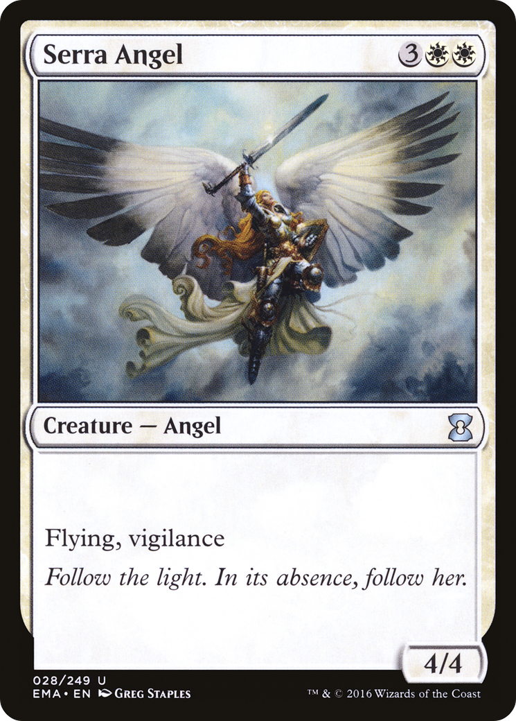 Serra Angel (EMA-028) [Eternal Masters] Foil