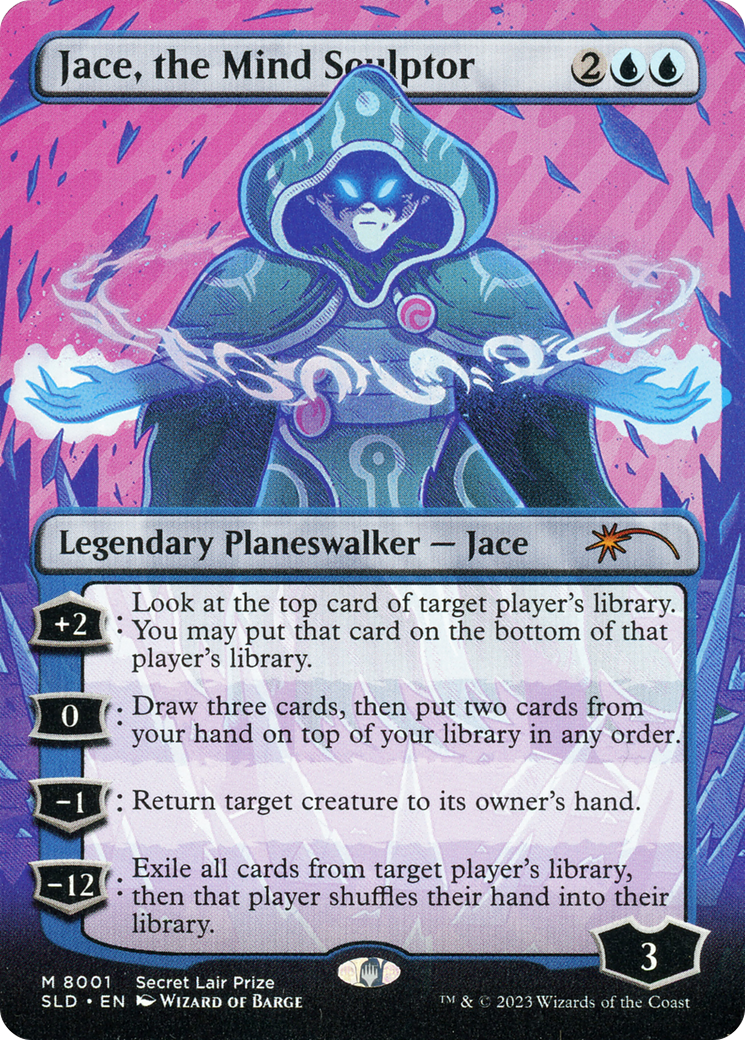 Jace, the Mind Sculptor (SLP-8001) [Secret Lair Drop] (Borderless)