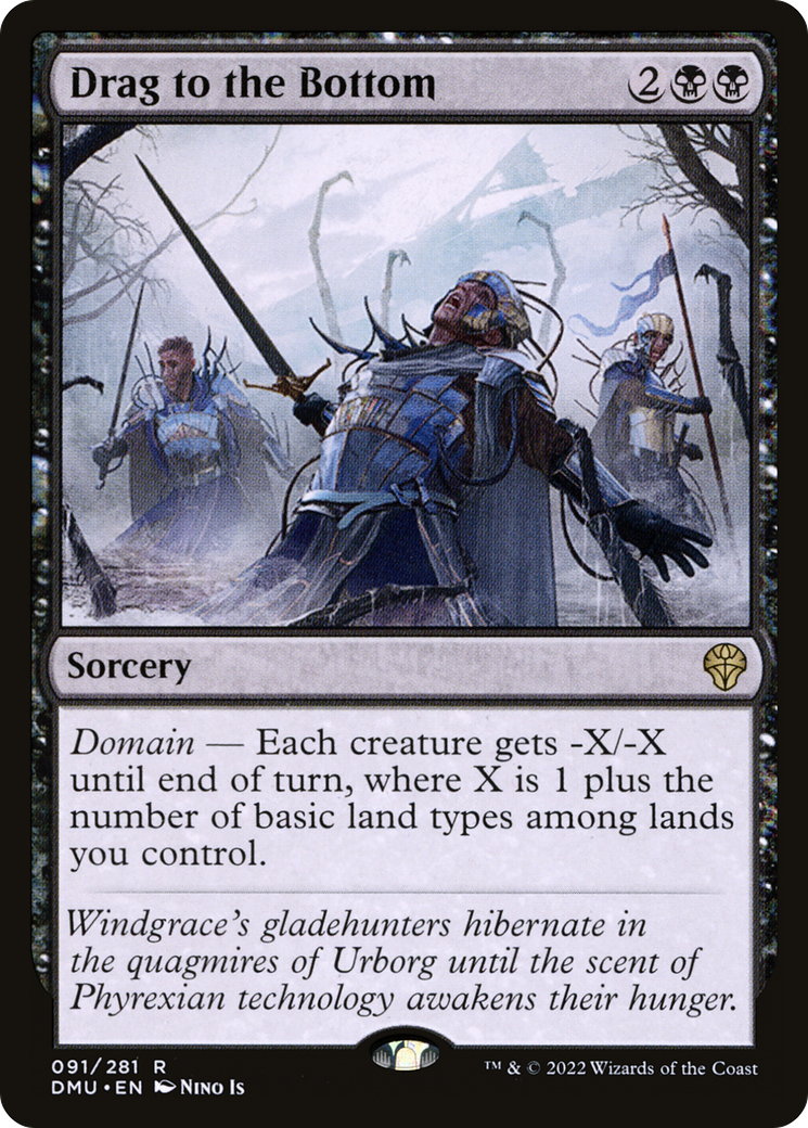 Drag to the Bottom (DMU-091) [Dominaria United]