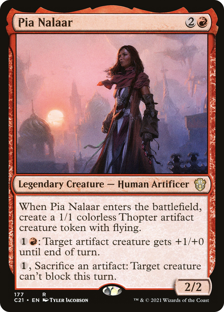 Pia Nalaar (C21-177) [Commander 2021]