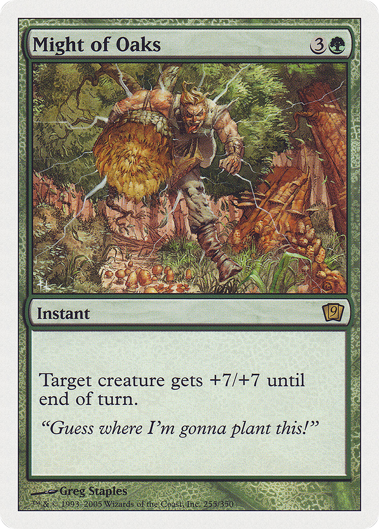 Might of Oaks (9ED-255) [9th Edition]