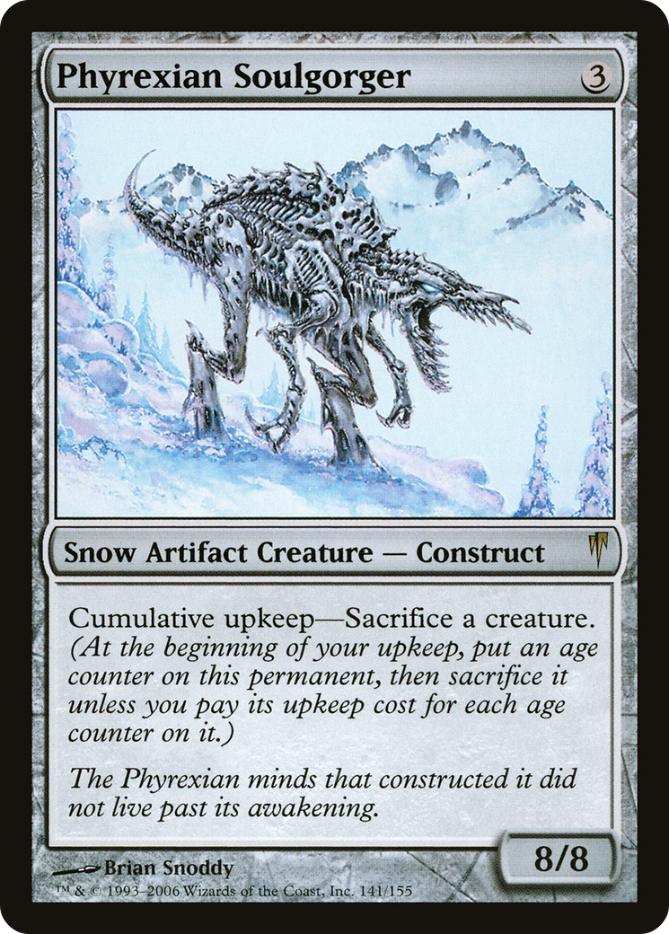 Phyrexian Soulgorger (CSP-141) [Coldsnap]