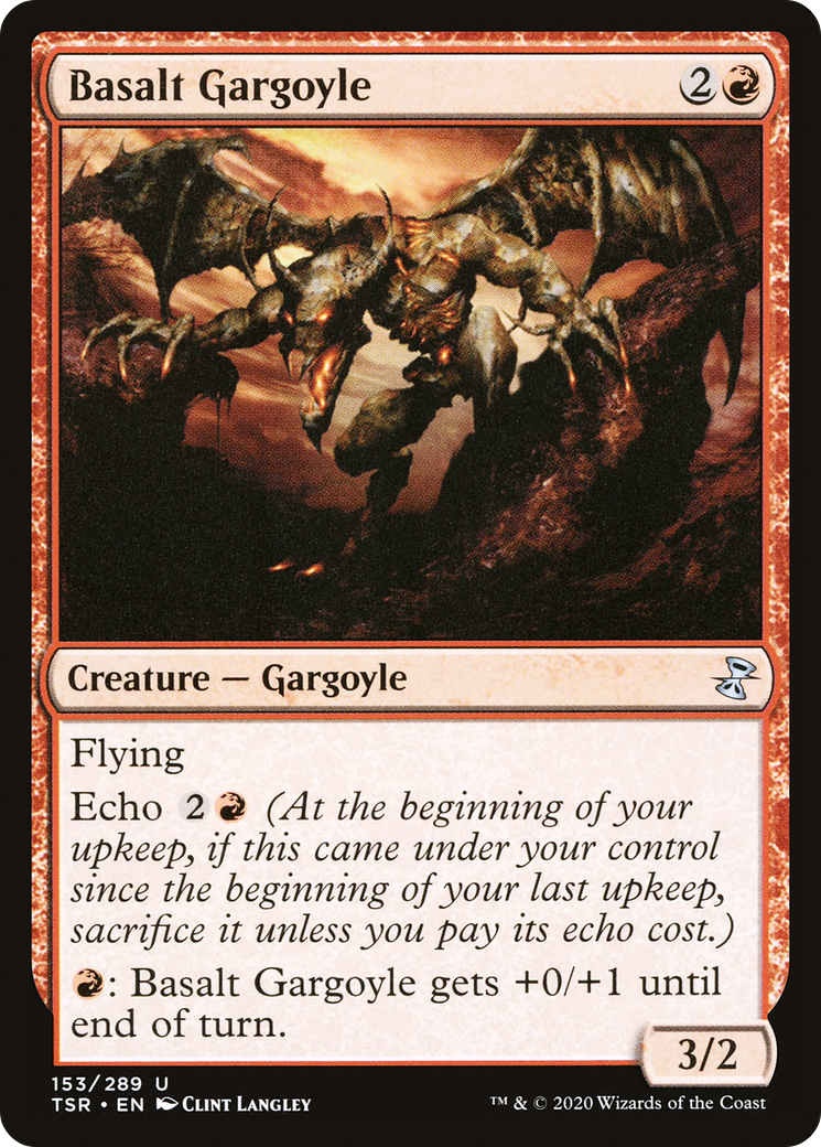 Basalt Gargoyle (TSR-153) [Time Spiral Remastered] Foil