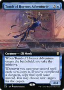 Tomb of Horrors Adventurer (Extended Art) (CLB-567) [Commander Legends: Battle for Baldur's Gate]