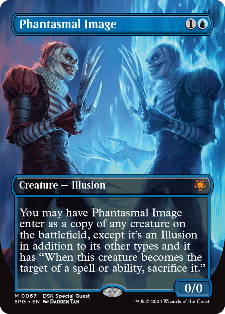 Phantasmal Image (SPG-067) [Special Guests] (Borderless) Foil