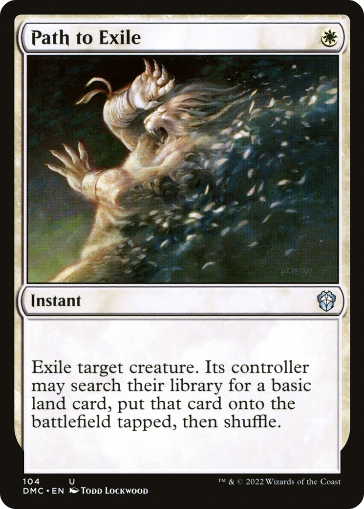 Path to Exile (DMC-104) [Dominaria United Commander]