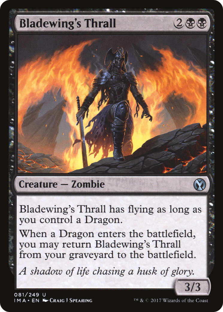 Bladewing's Thrall (IMA-081) [Iconic Masters]