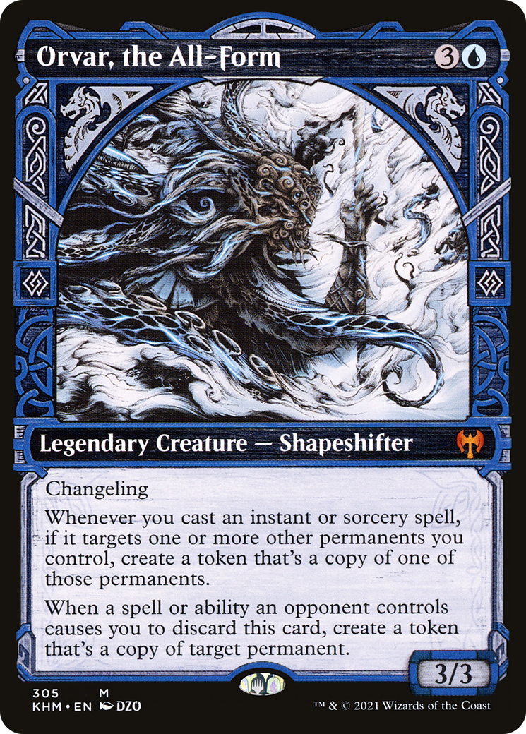 Orvar, the All-Form (KHM-305) [Kaldheim]: (Showcase) Foil