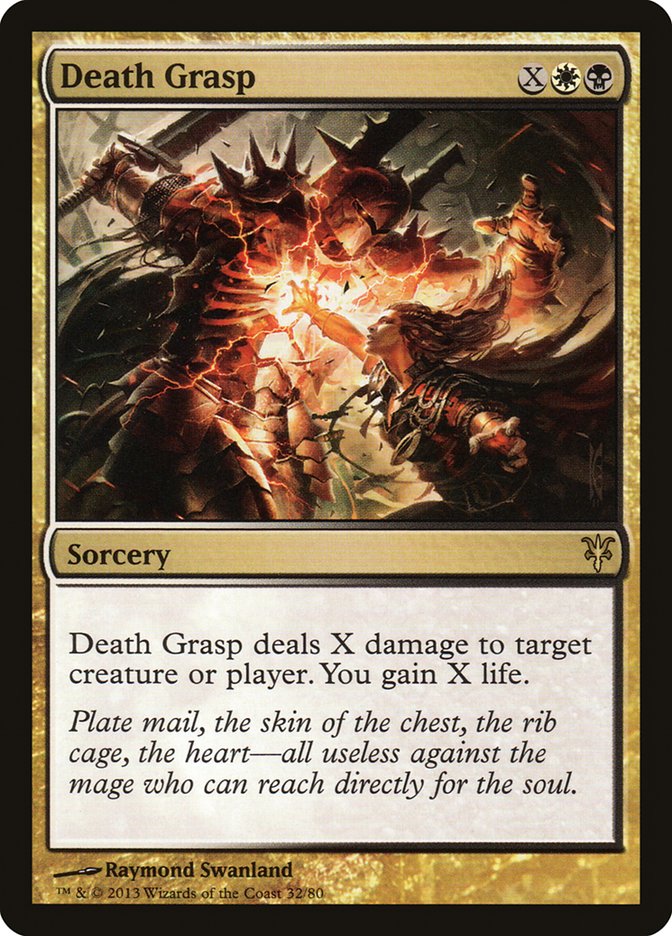 Death Grasp (DDK-032) [Duel Decks: Sorin vs. Tibalt]