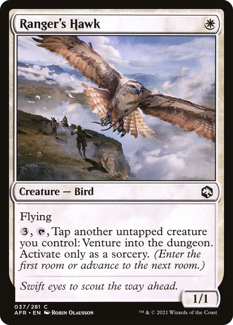 Ranger's Hawk (AFR-037) [Adventures in the Forgotten Realms] Foil