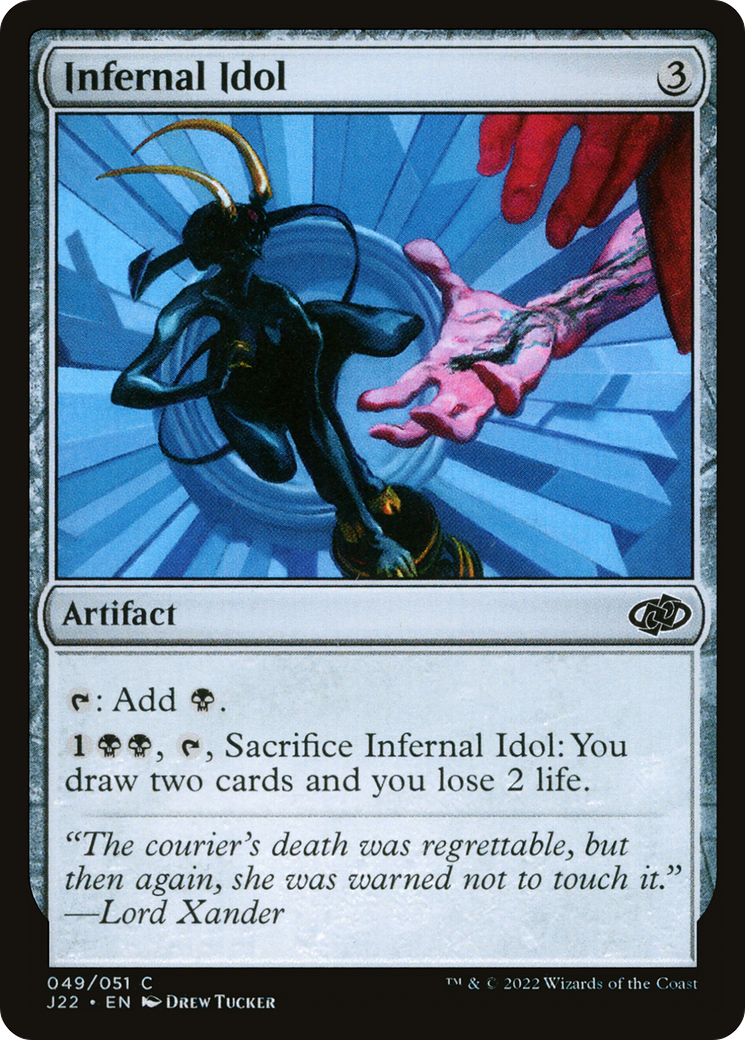 Infernal Idol (J22-049) [Jumpstart 2022]