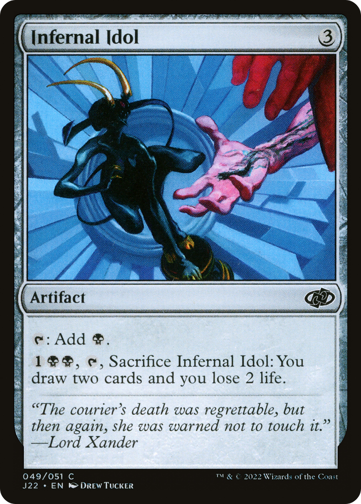 Infernal Idol (J22-049) [Jumpstart 2022]