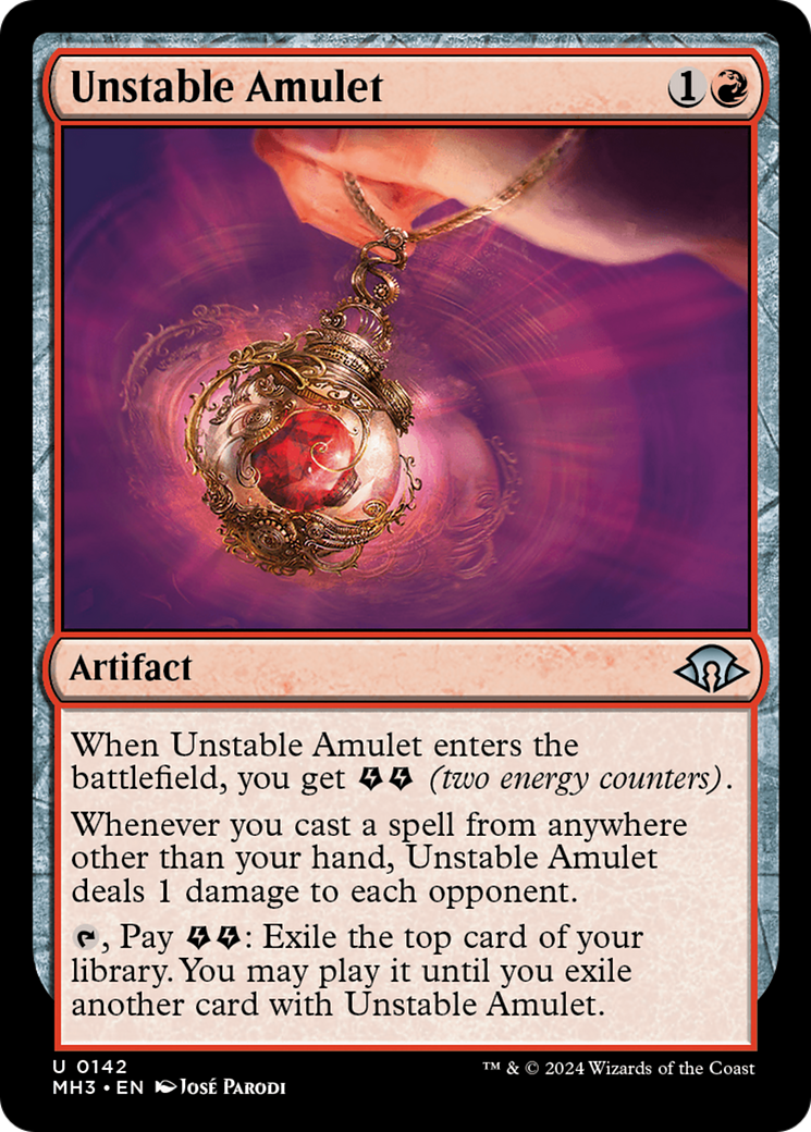 Unstable Amulet (MH3-142) [Modern Horizons 3]
