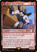 Slicer, Hired Muscle // Slicer, High-Speed Antagonist (BOT-006) [Transformers]: (convertdfc)