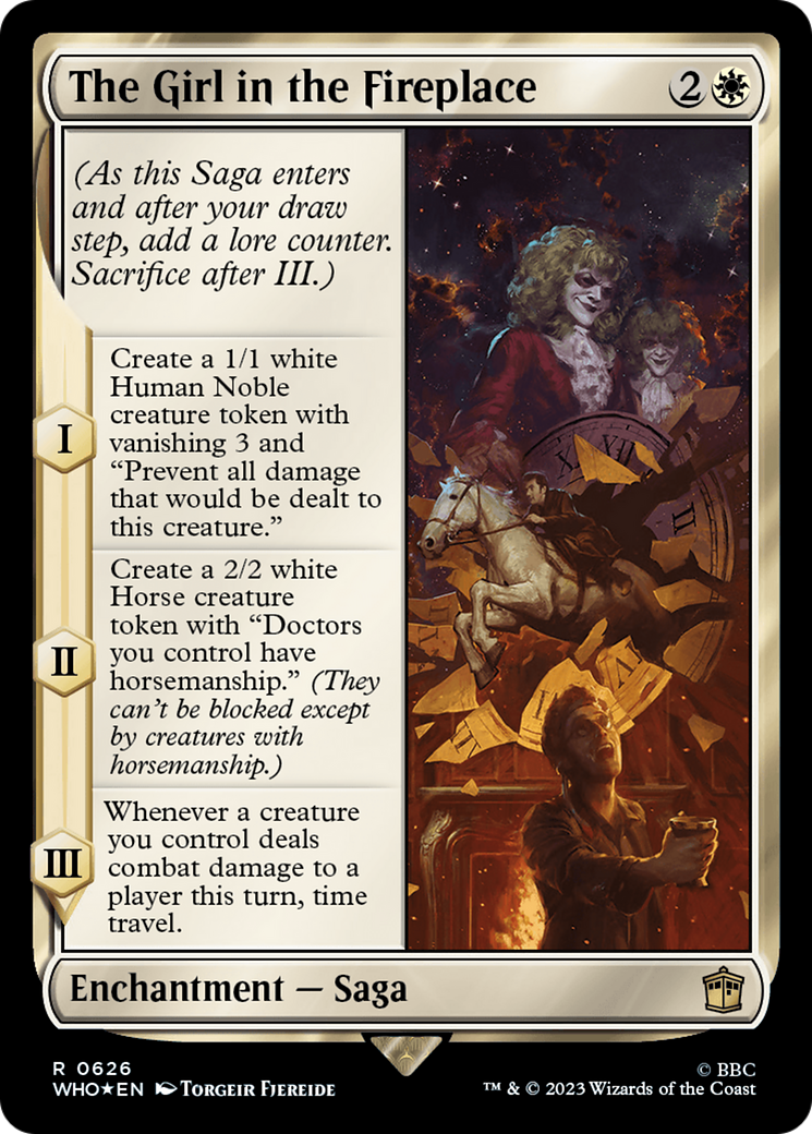 The Girl in the Fireplace (WHO-626) [Doctor Who] Foil