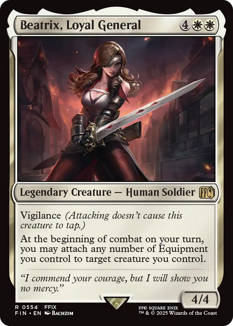 Beatrix, Loyal General (FIN-554) [FINAL FANTASY]