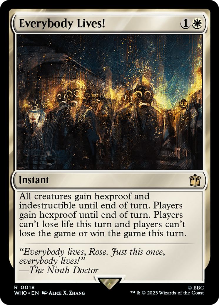 Everybody Lives! (WHO-018) [Doctor Who]