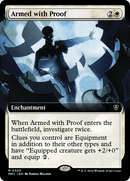 Armed with Proof (MKC-320) [Murders at Karlov Manor Commander]: (Extended Art)