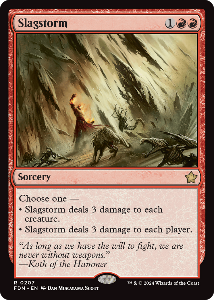 Slagstorm (FDN-207) [Foundations] Foil