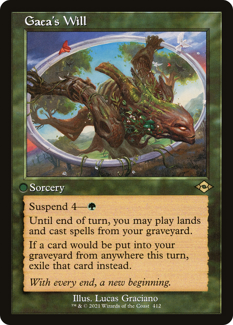 Gaea's Will (Retro Frame) (MH2-412) [Modern Horizons 2]