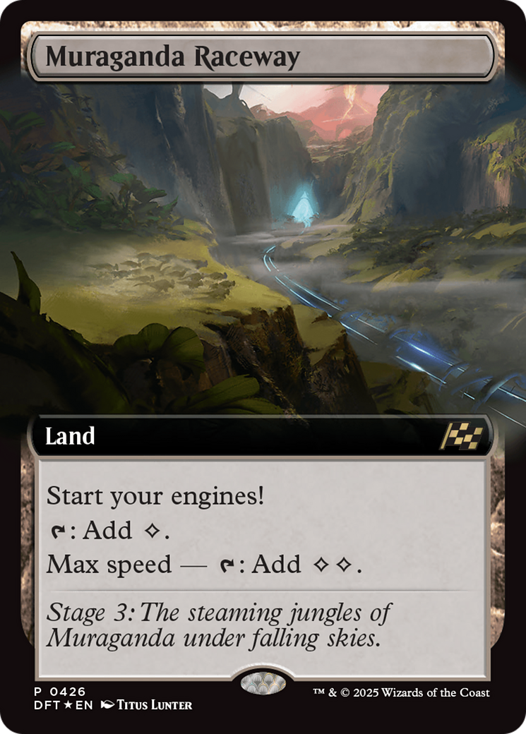 Muraganda Raceway (DFT-426) [Aetherdrift]: (Extended Art) Foil