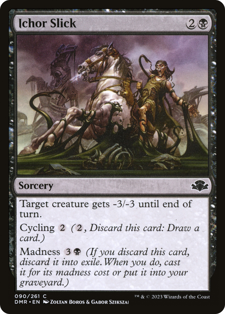 Ichor Slick (DMR-090) [Dominaria Remastered] Foil