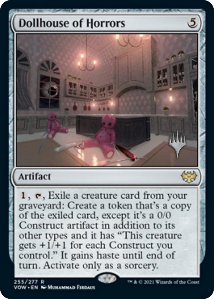 Dollhouse of Horrors (PPDSK-255) [Promo Pack: Innistrad: Crimson Vow Promos] Foil