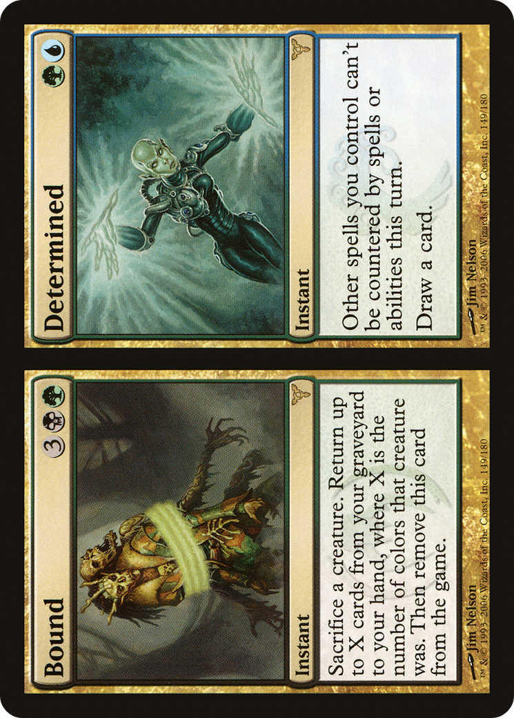 Bound // Determined (DIS-149) [Dissension] Foil