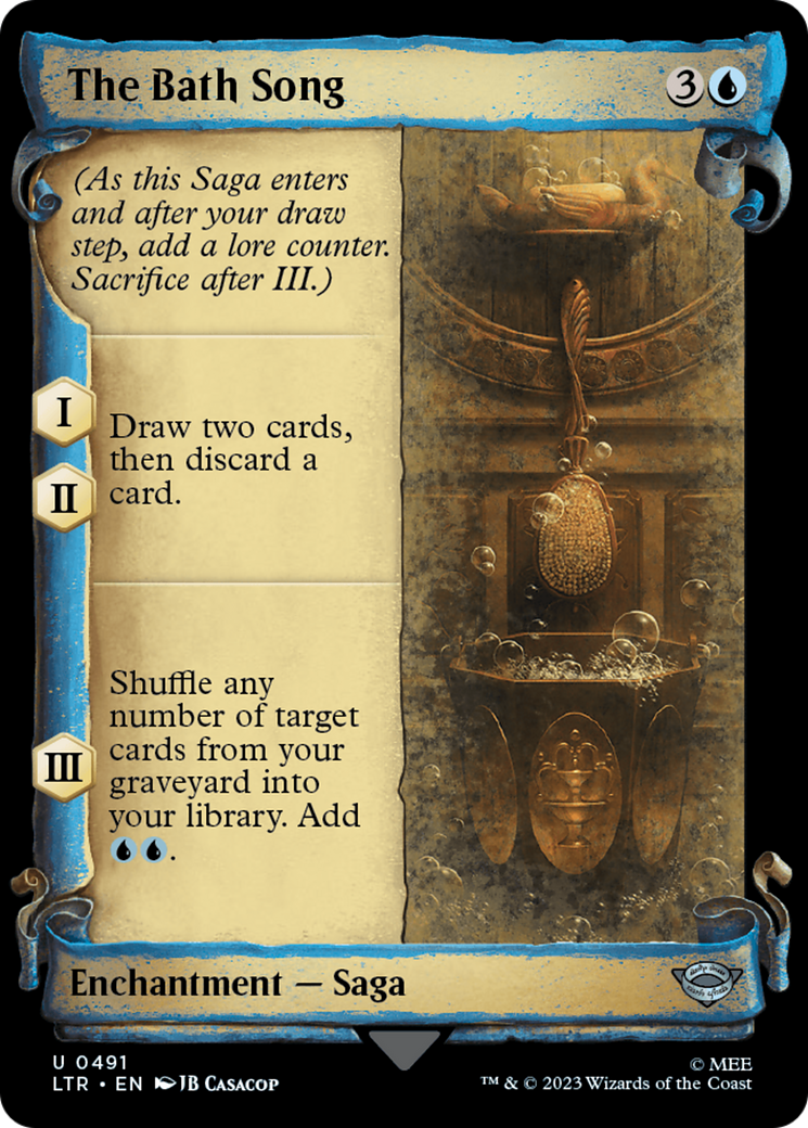 The Bath Song (Showcase Scrolls) (LTR-491) [The Lord of the Rings: Tales of Middle-earth]