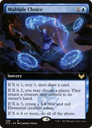 Multiple Choice (Extended Art) (STX-298) [Strixhaven: School of Mages]
