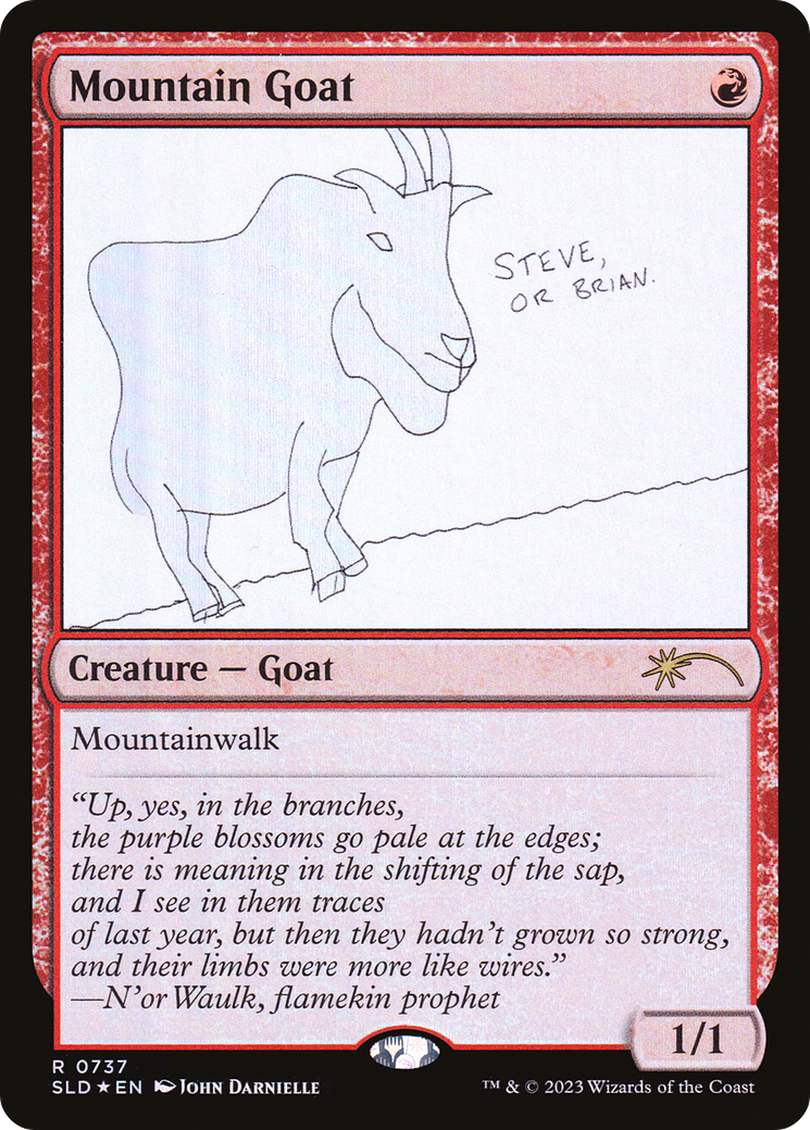 Mountain Goat (SLD-737) [Secret Lair Drop]