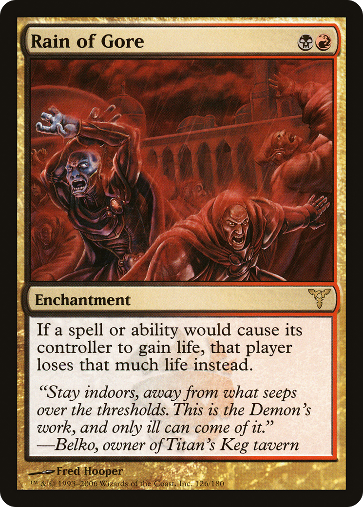 Rain of Gore (DIS-126) [Dissension]