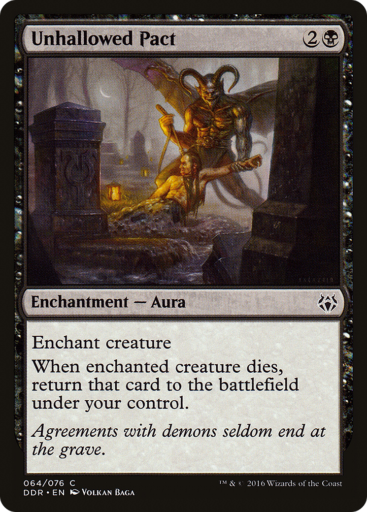 Unhallowed Pact (DDR-064) [Duel Decks: Nissa vs. Ob Nixilis]