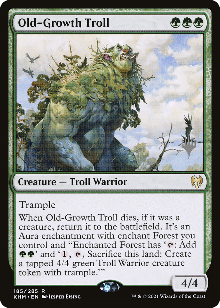 Old-Growth Troll (PPKHM-185P) [Kaldheim Promos]