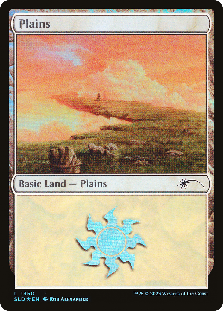 Plains (SLD-1350) [Secret Lair Drop] Foil