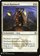 Abzan Runemark (LIST-FRF-3) [The List]