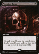 Vampiric Tutor (Extended Art) (CMR-656) [Commander Legends]