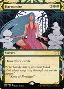 Harmonize (STA-052) (Showcase) (Borderless) [Strixhaven Mystical Archive]
